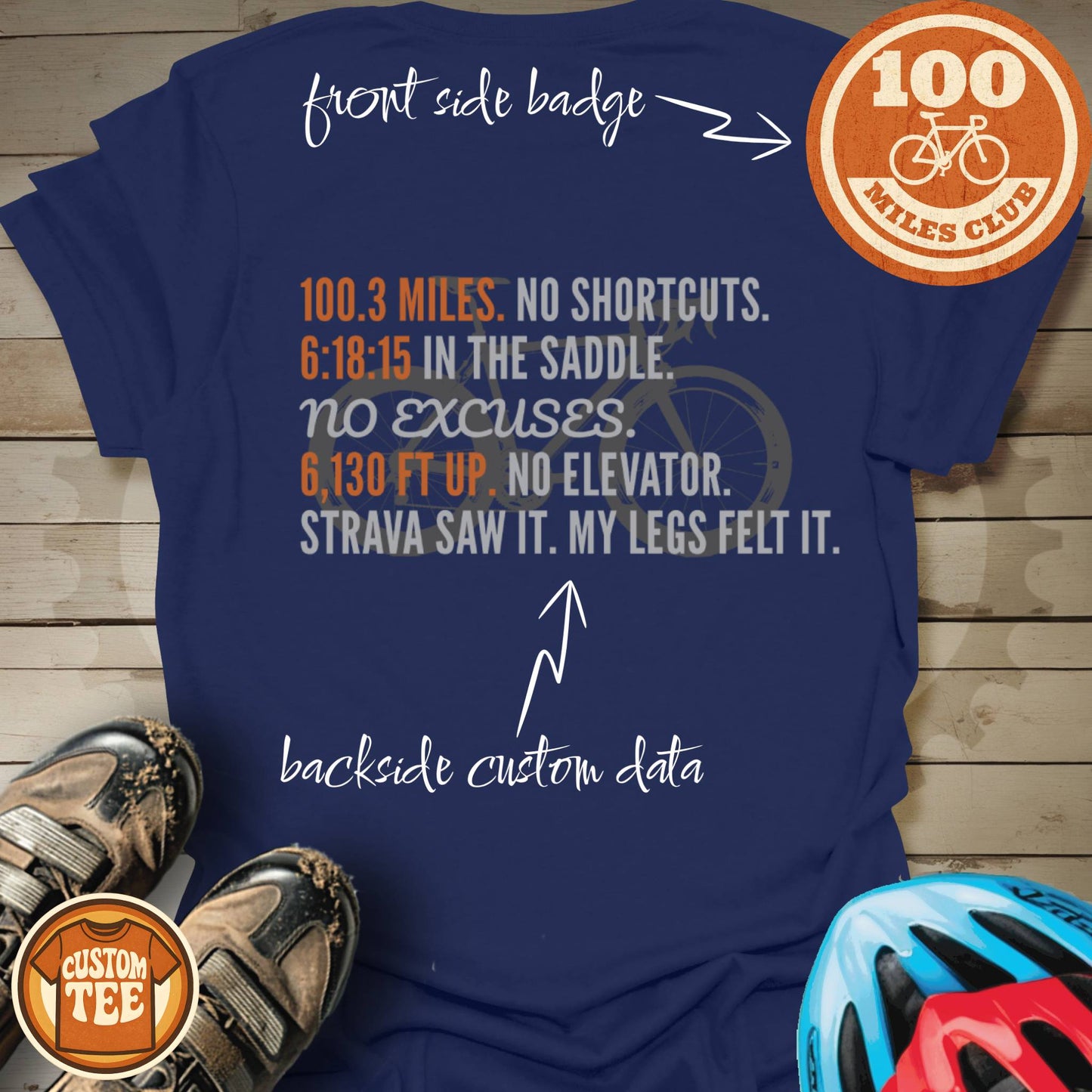 100 Miles Club T-Shirt