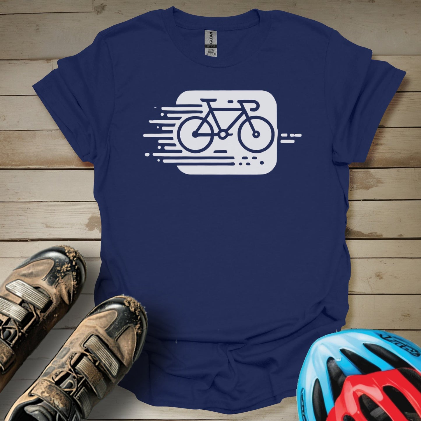 Road Bike Speeding T-Shirt