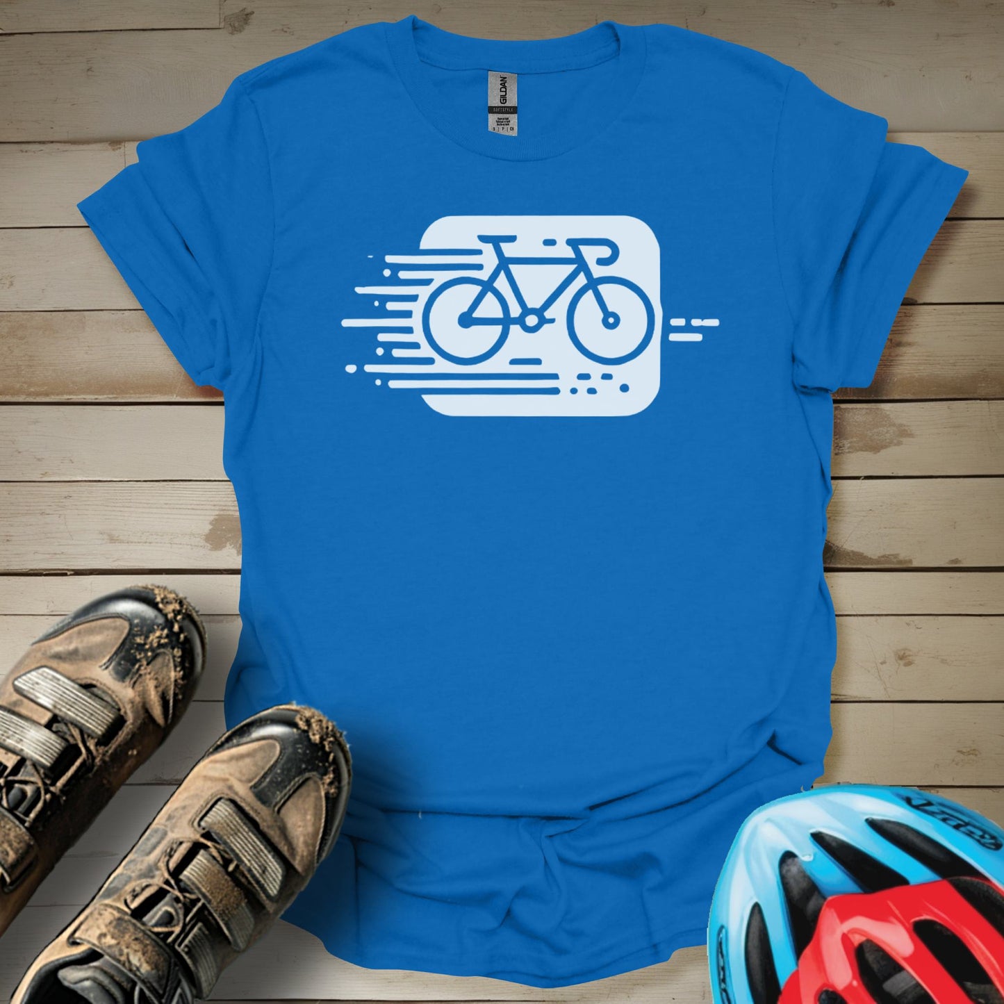 Road Bike Speeding T-Shirt