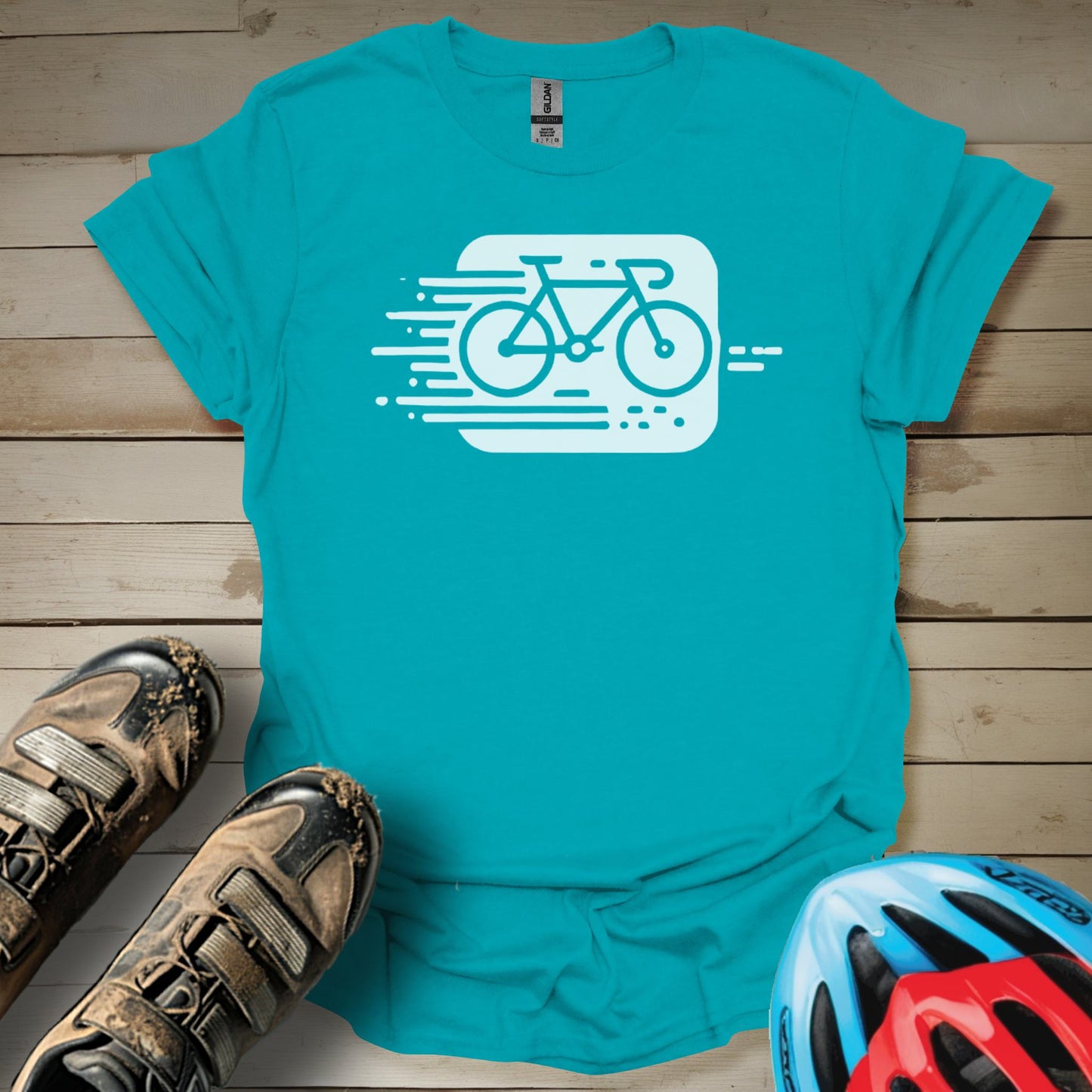 Road Bike Speeding T-Shirt