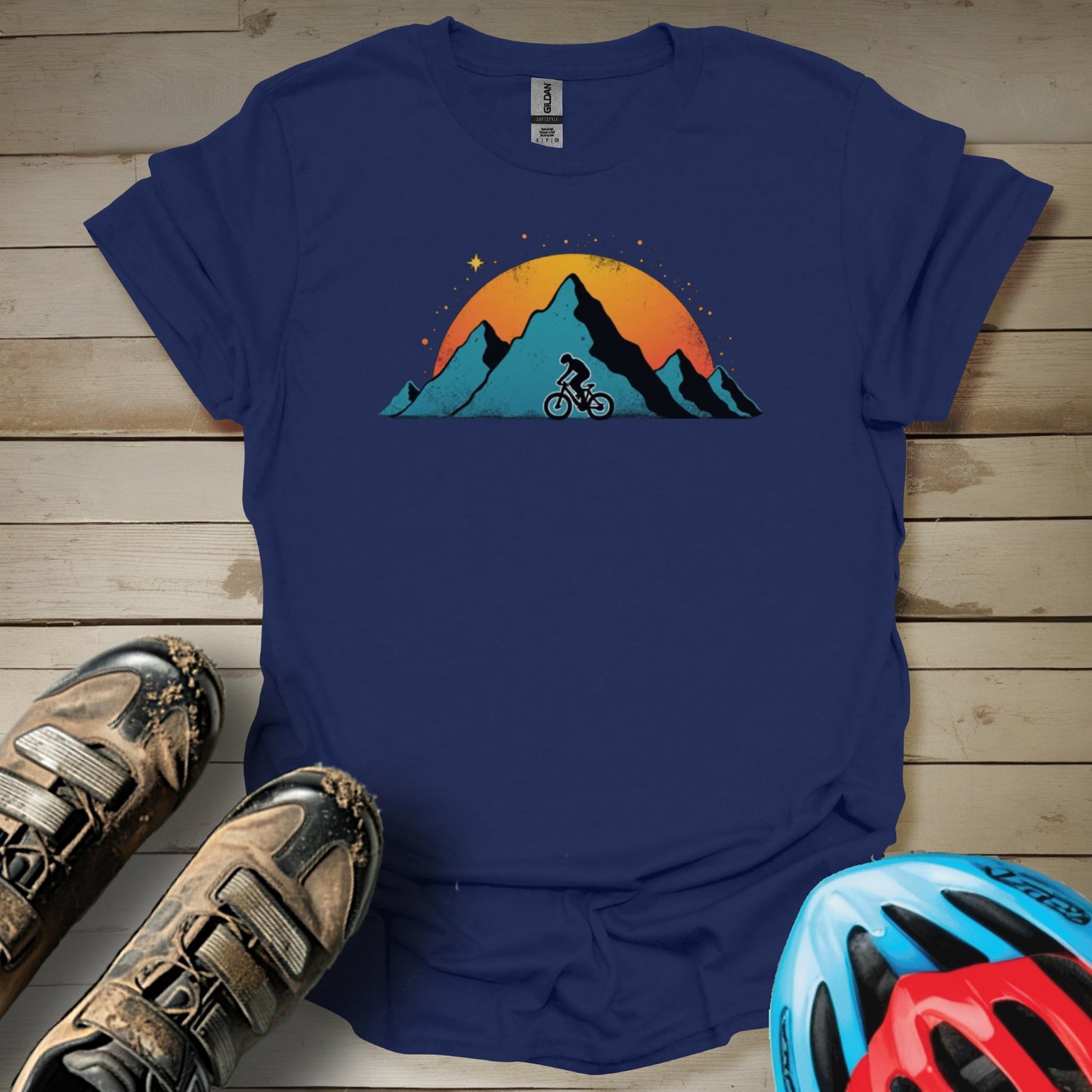 Mountain Biker Night Ride T-Shirt