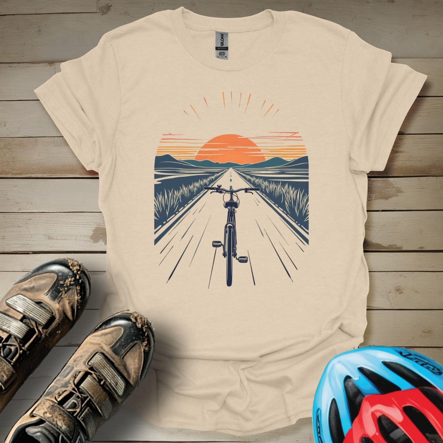 Sunset Bike T-Shirt