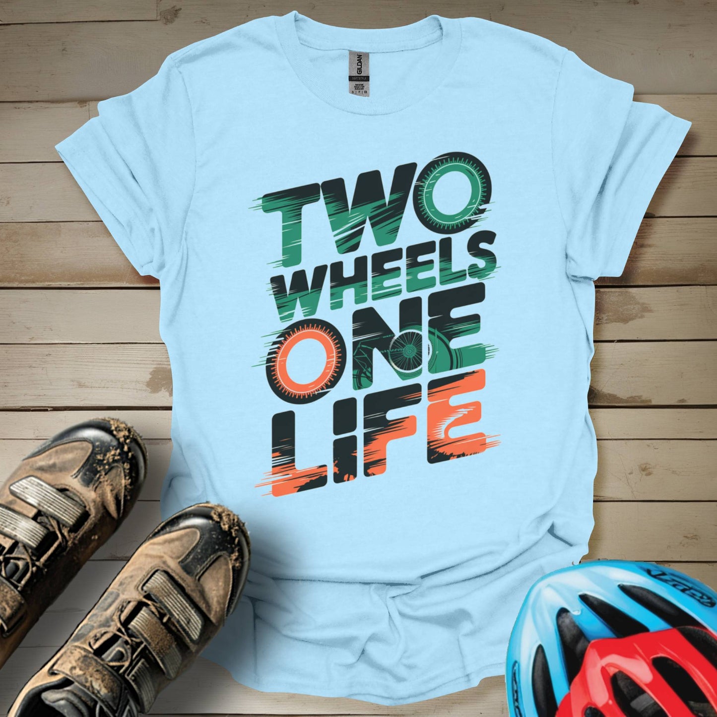 Two Wheels One Life T-Shirt