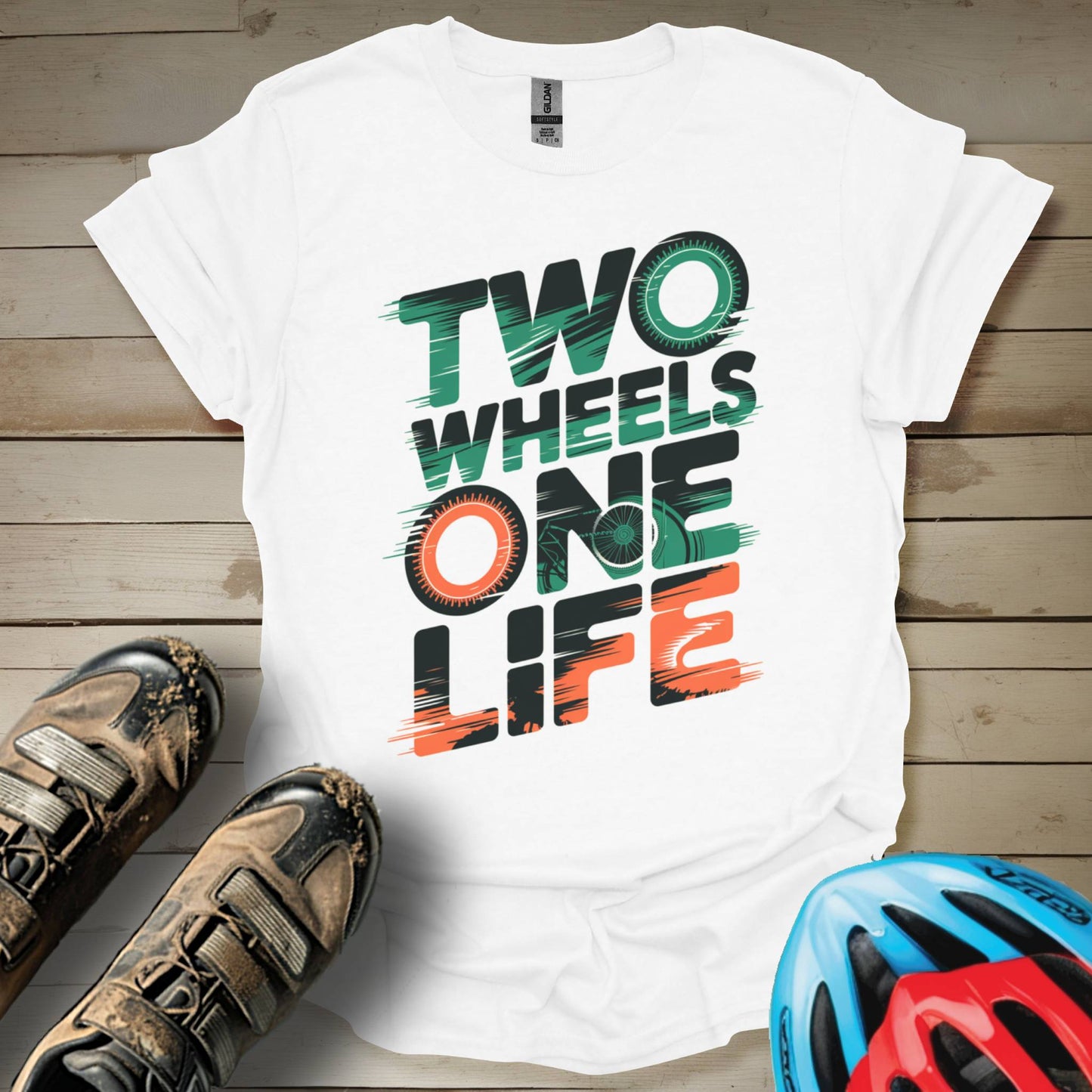 Two Wheels One Life T-Shirt