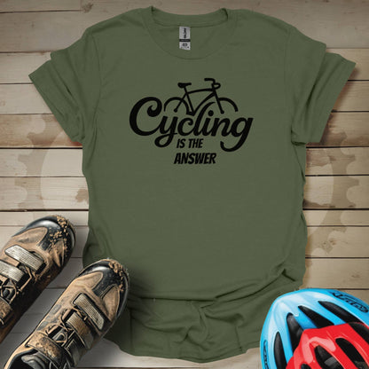 Cycling is the Answer T-Shirt