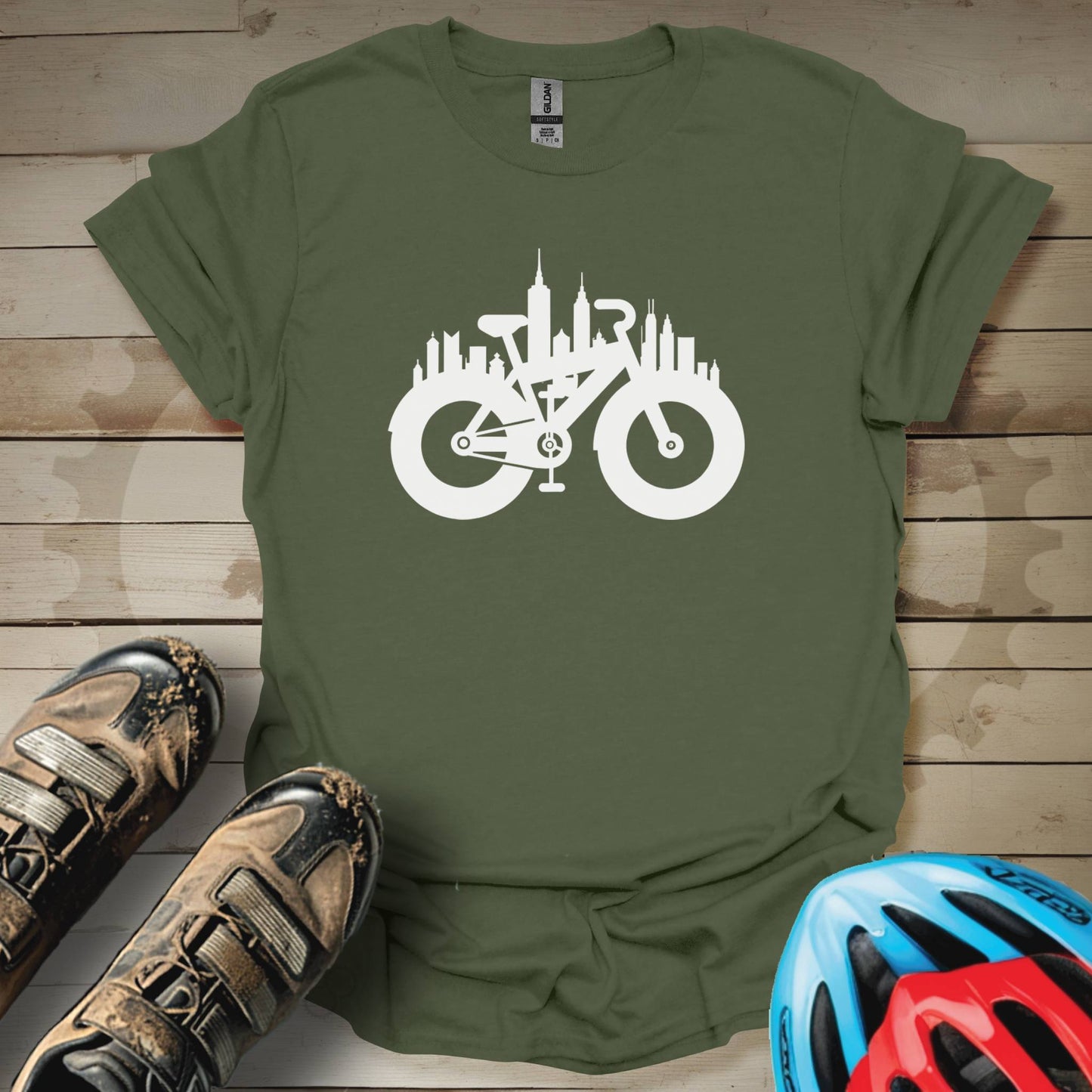 Fat Bike in NewYork T-Shirt