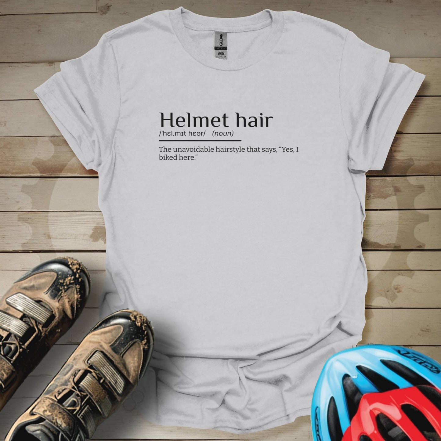 Helmet hair T-Shirt