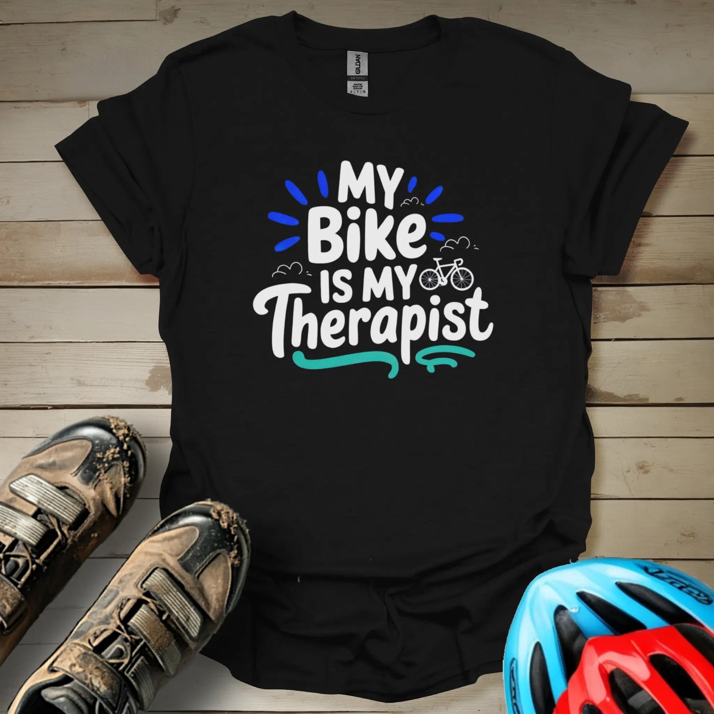 My Bike is My Therapist T-Shirt