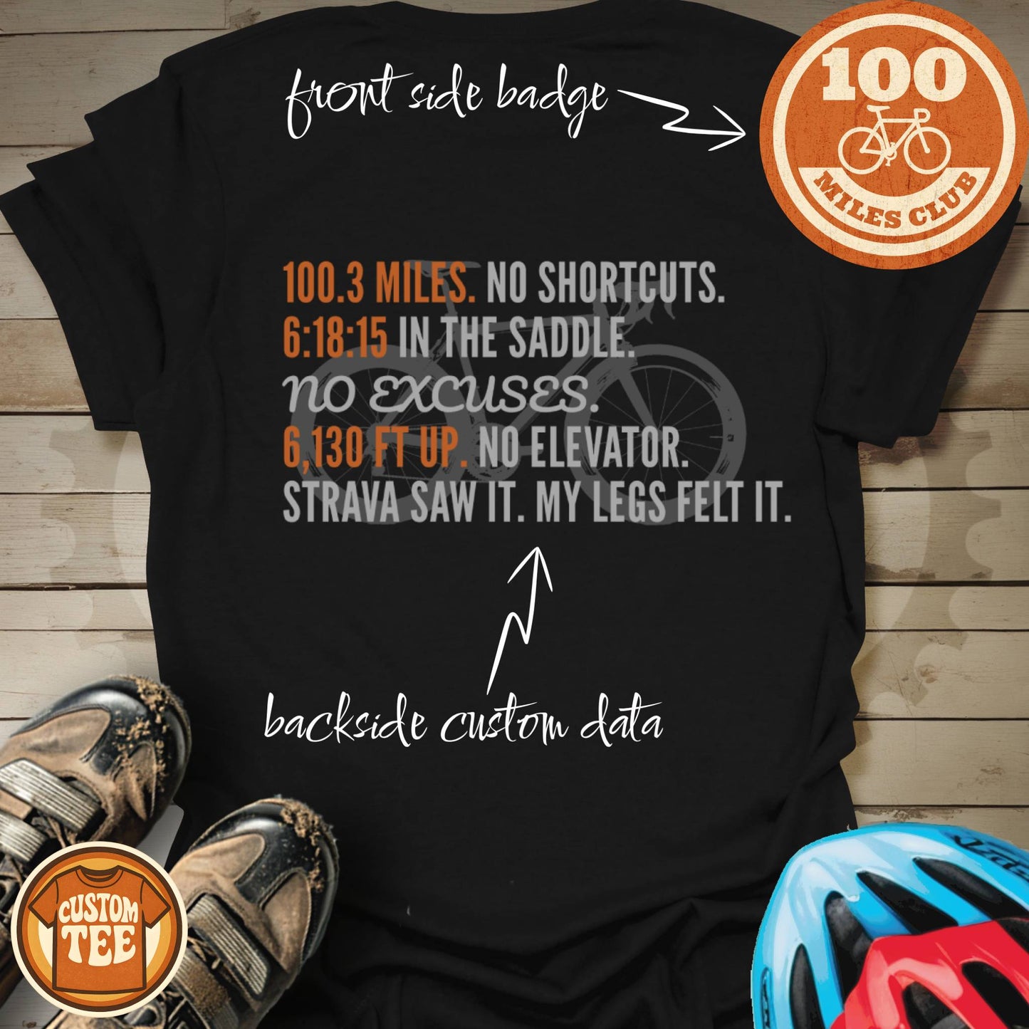 100 Miles Club T-Shirt