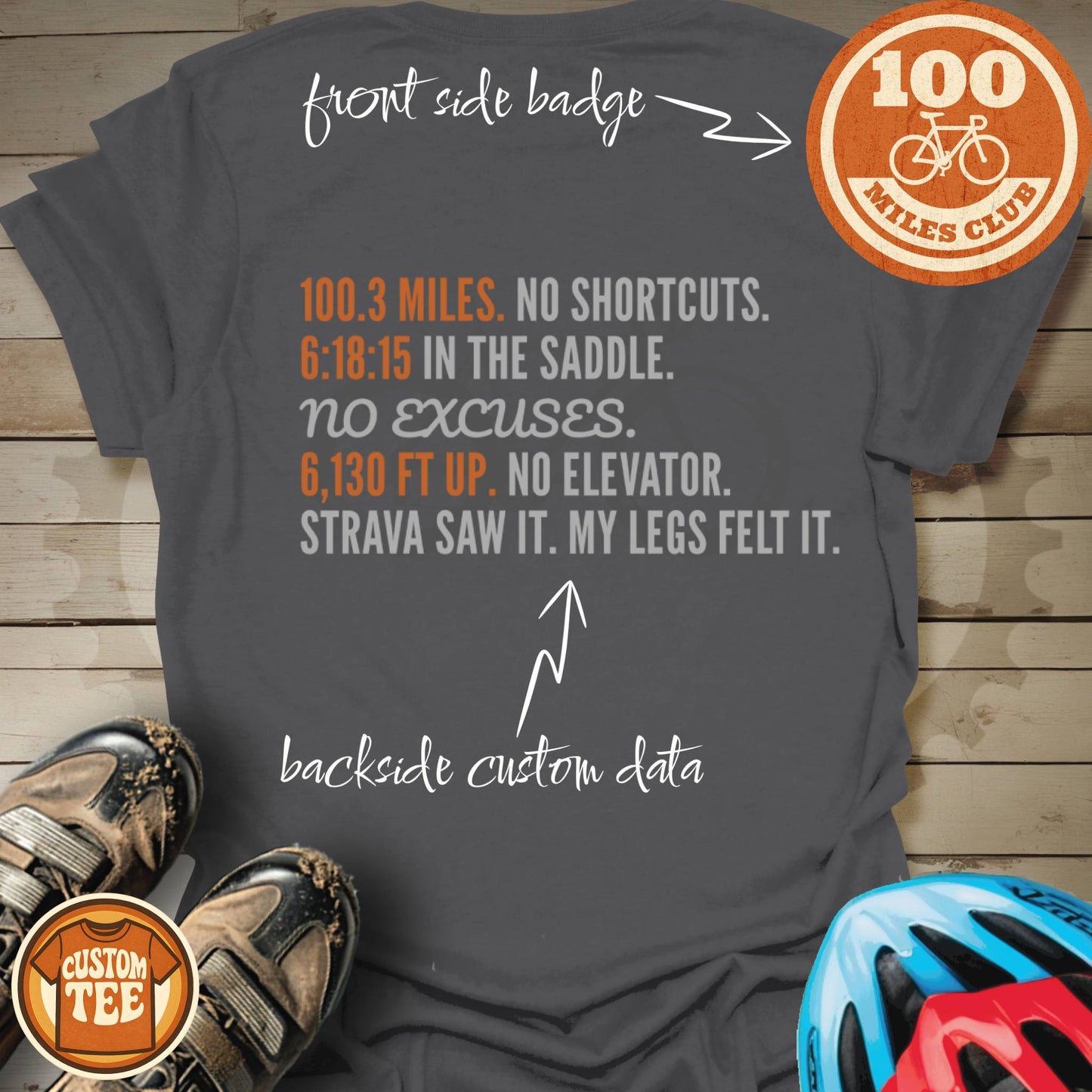 100 Miles Club T-Shirt