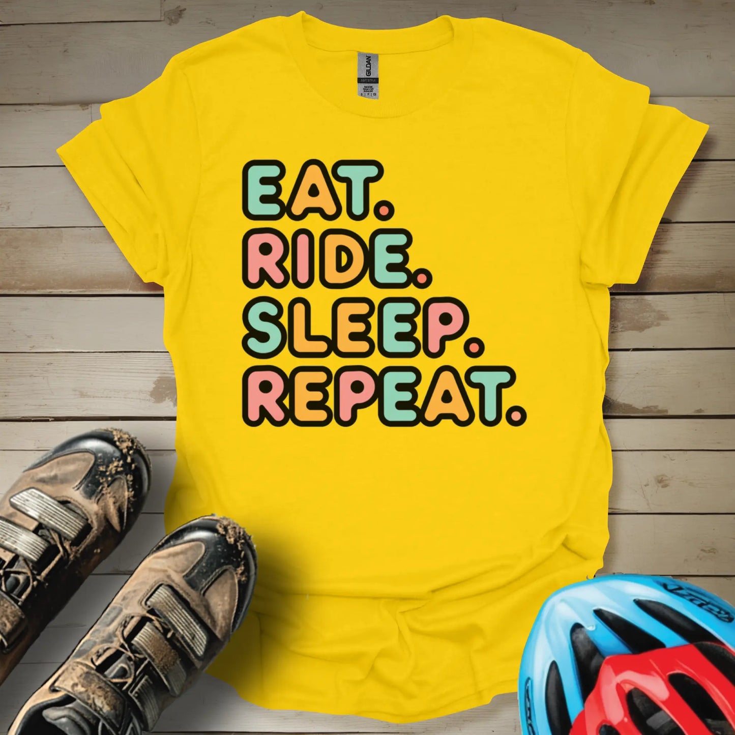 Eat Ride Sleep Repeat T-Shirt