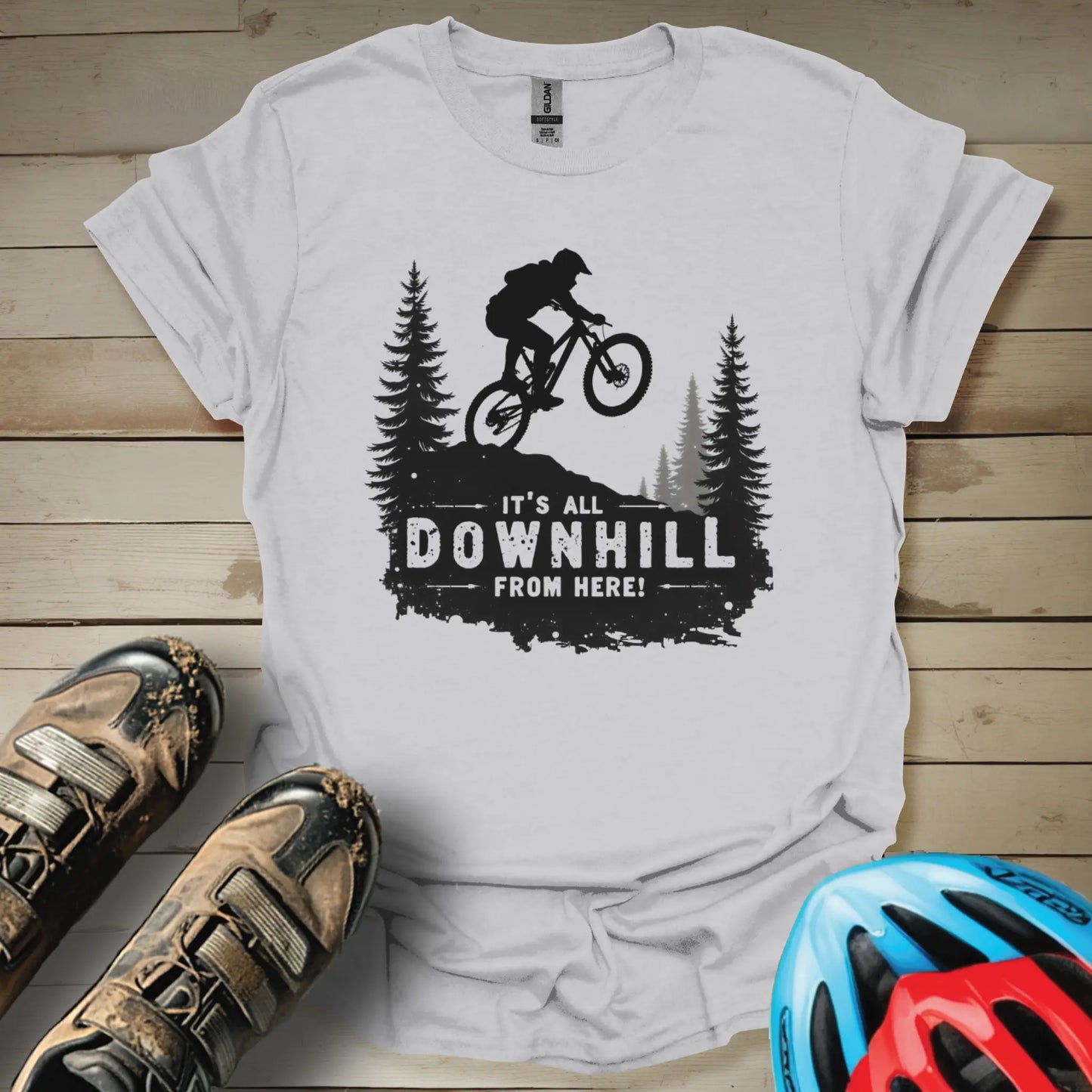 It's All DownHill From Here T-Shirt