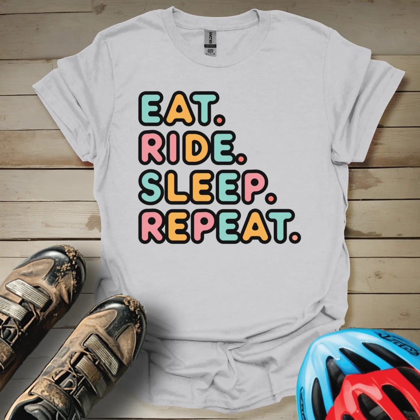 Eat Ride Sleep Repeat T-Shirt