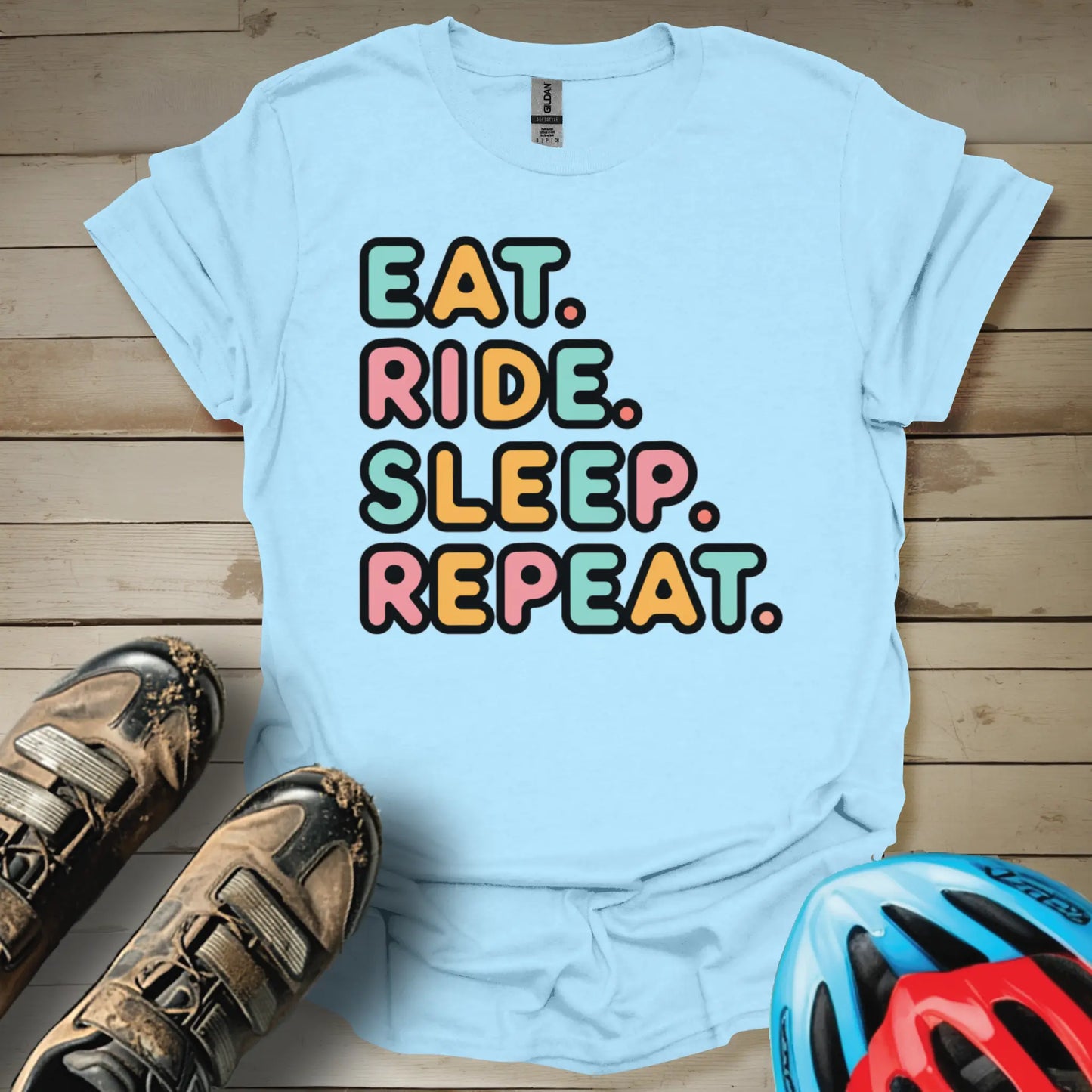 Eat Ride Sleep Repeat T-Shirt