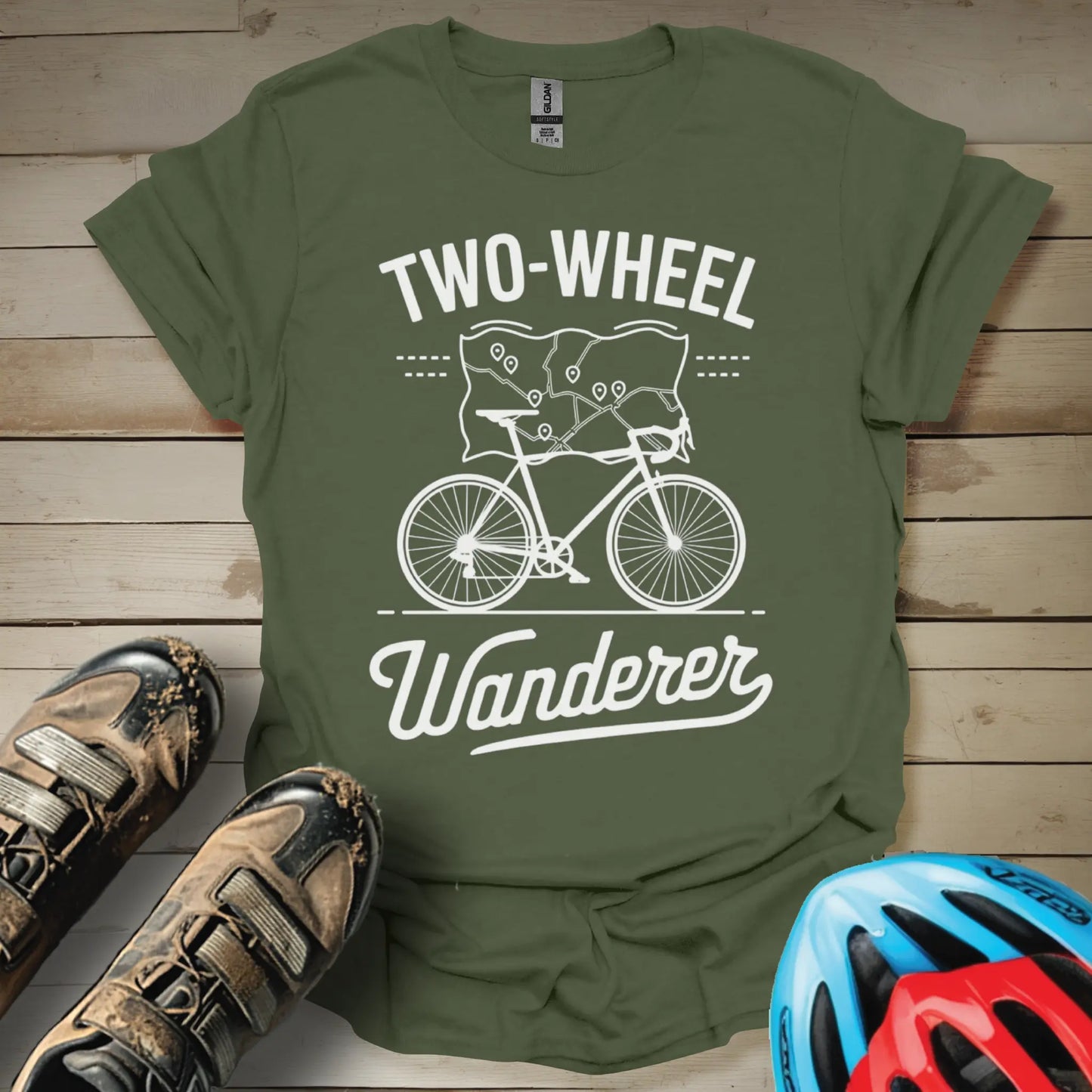 Two-Wheel Wanderer T-Shirt