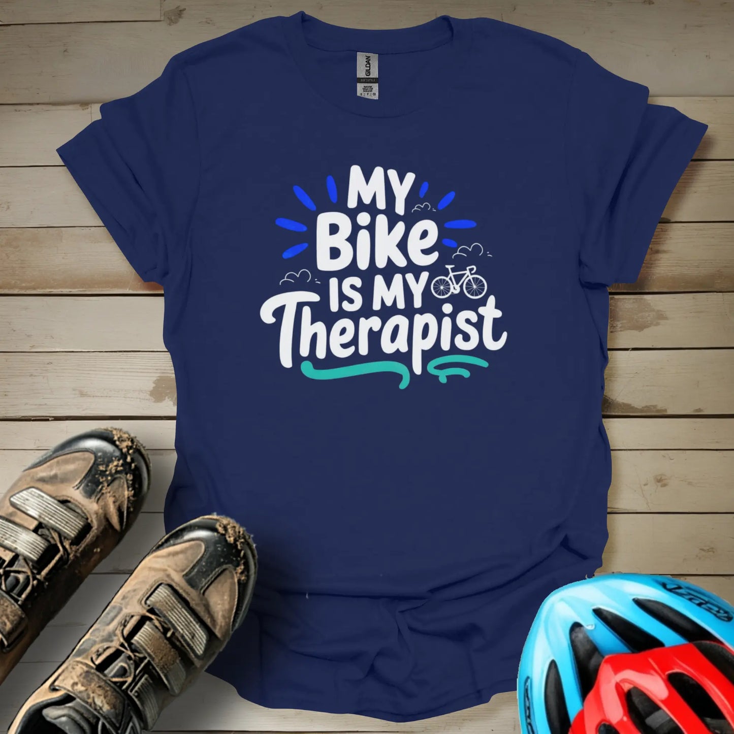 My Bike is My Therapist T-Shirt