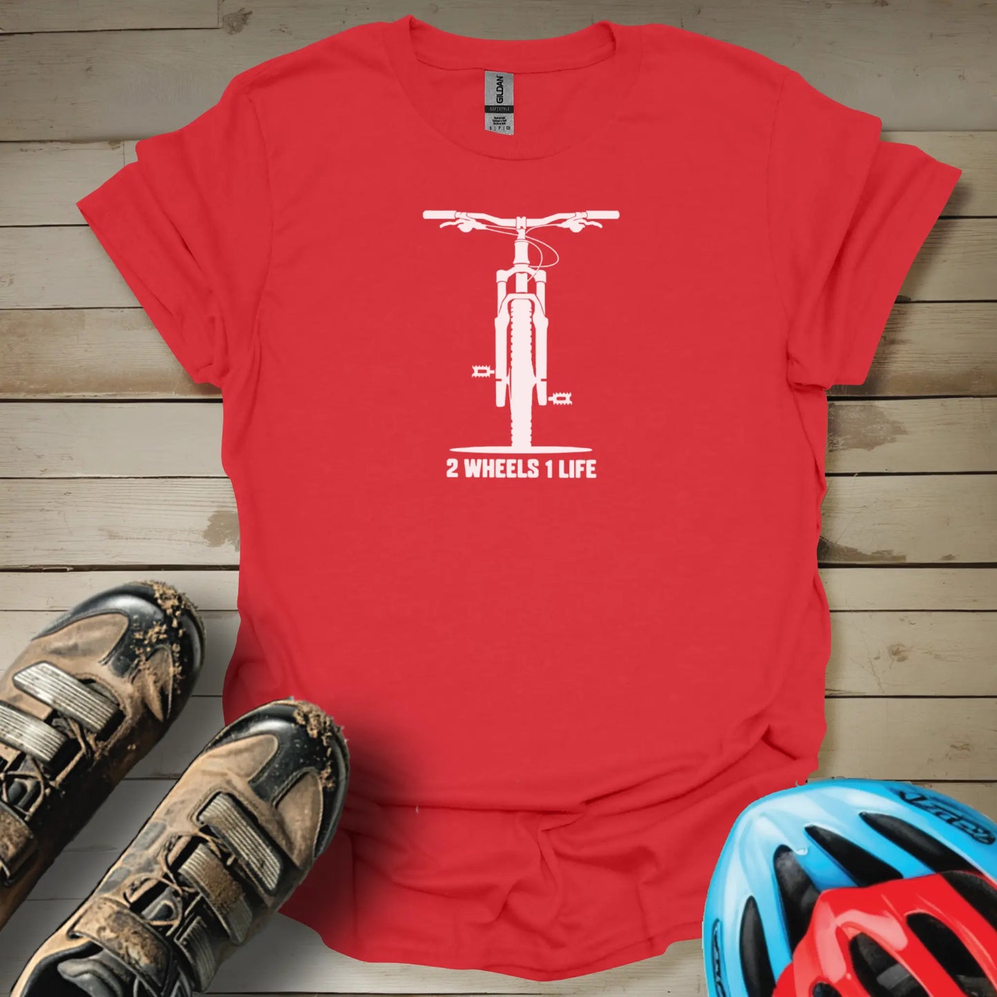 2 Wheels 1 Life T-Shirt