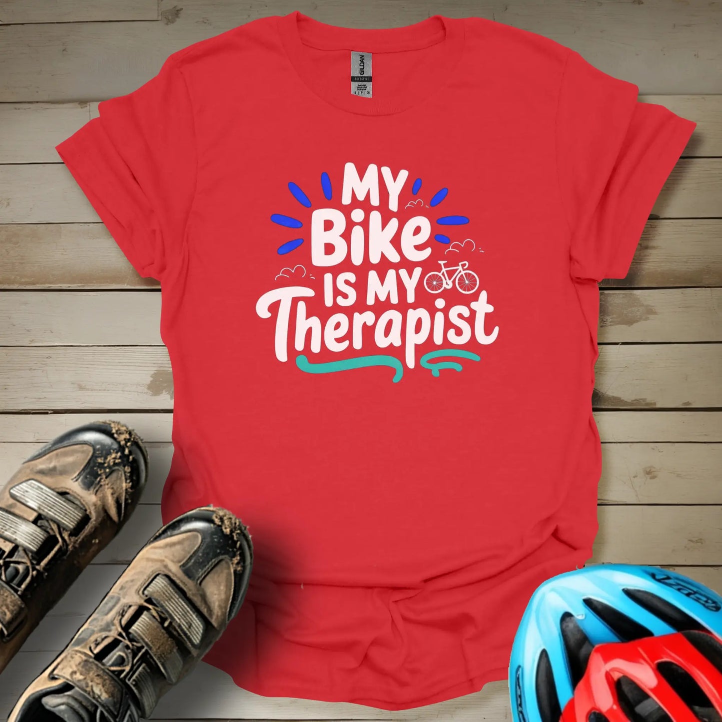 My Bike is My Therapist T-Shirt