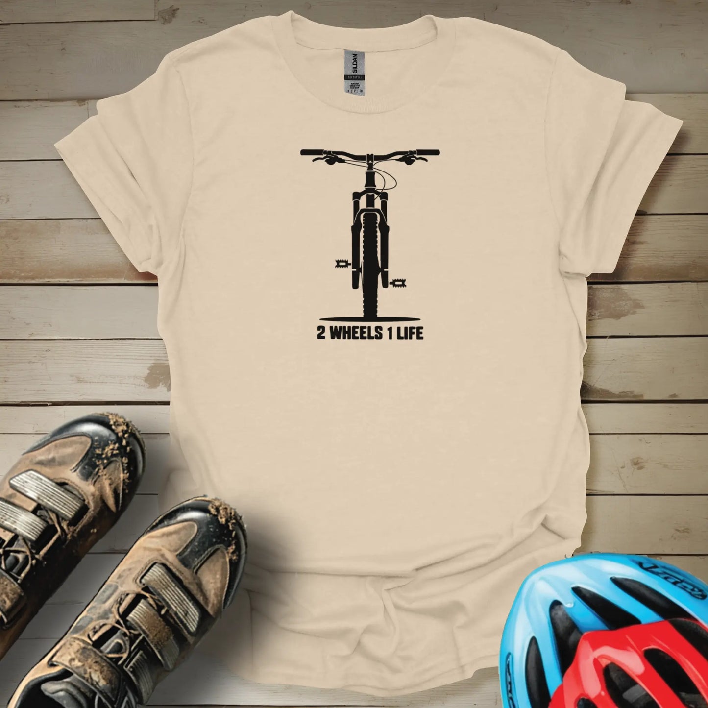 2 Wheels 1 Life T-Shirt