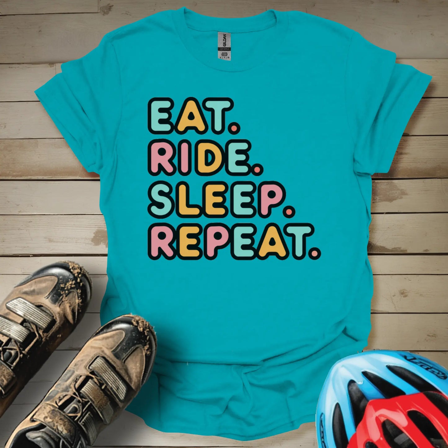 Eat Ride Sleep Repeat T-Shirt