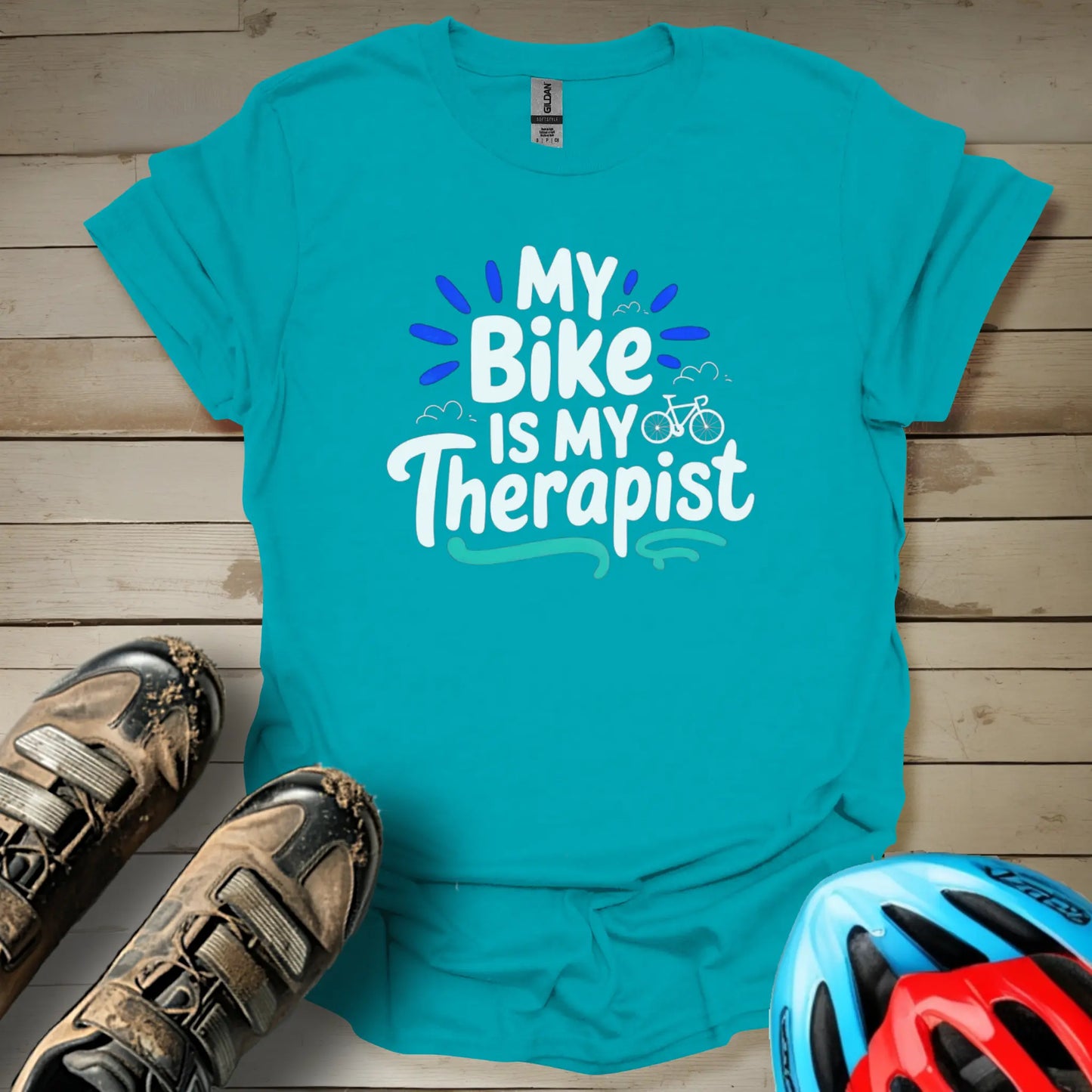 My Bike is My Therapist T-Shirt