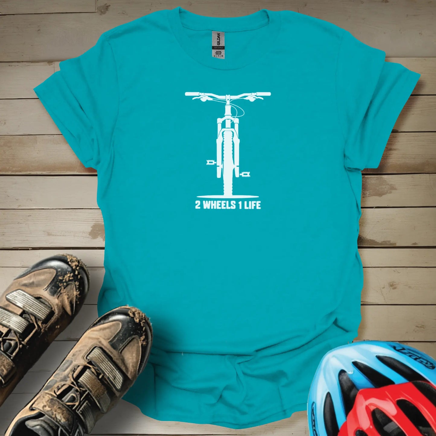 2 Wheels 1 Life T-Shirt