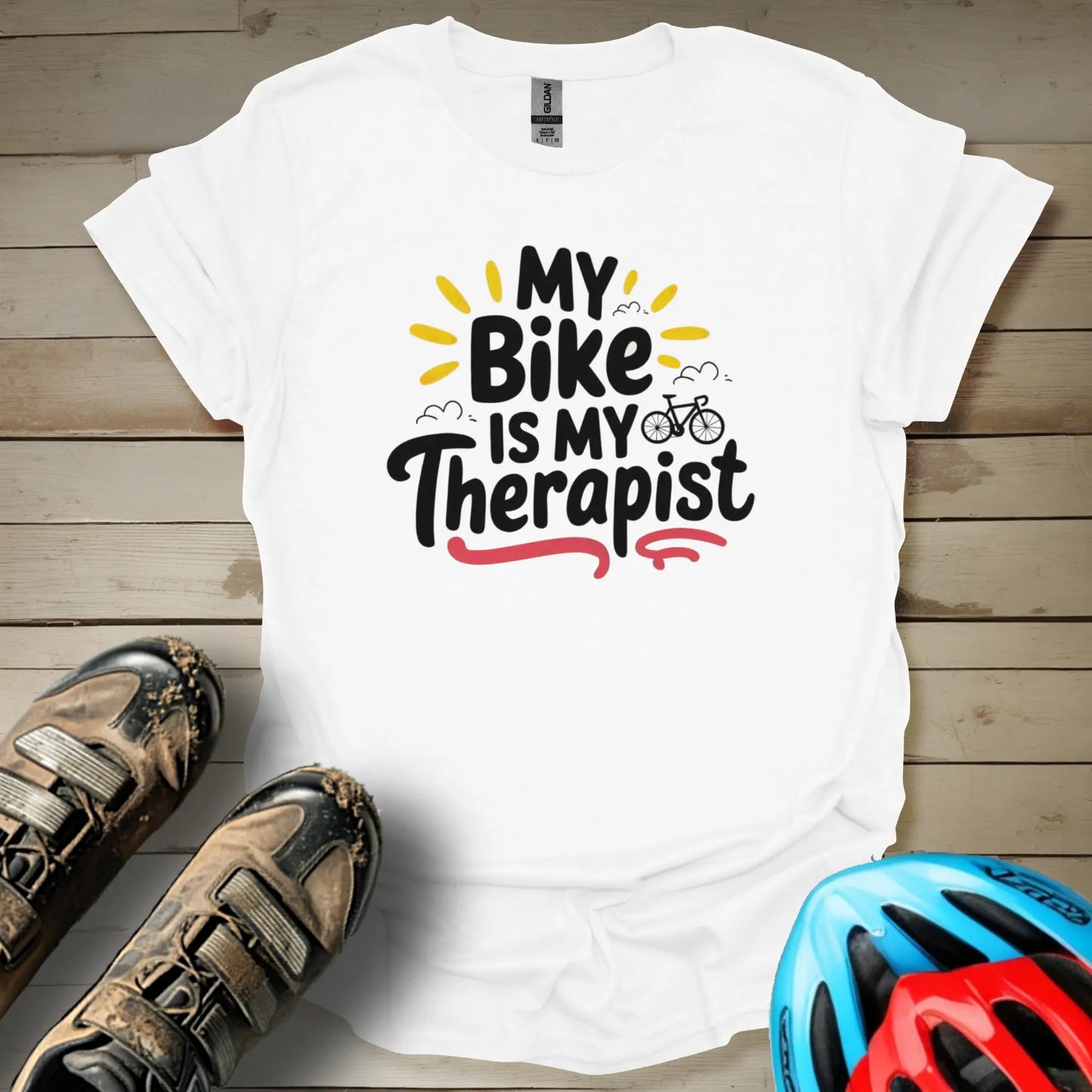 My Bike is My Therapist T-Shirt